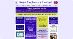 Desktop Screenshot of keenelectronics.co.uk